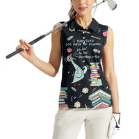 I Survived 100 Days of School Women Sleeveless Polo Shirt Funny Pigeon 100th Day Teacher