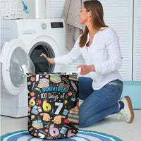 I Survived 100 Days of 67 Laundry Basket 100th Day of School Teachers Kids