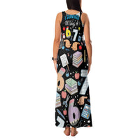 I Survived 100 Days of 67 Family Matching Tank Maxi Dress and Hawaiian Shirt 100th Day of School Teachers Kids