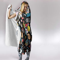 I Survived 100 Days of 67 Hooded Blanket 100th Day of School Teachers Kids