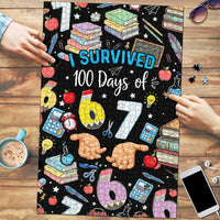 I Survived 100 Days of 67 Puzzle 100th Day of School Teachers Kids