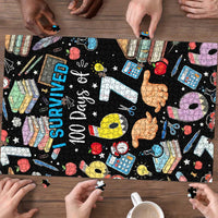 I Survived 100 Days of 67 Puzzle 100th Day of School Teachers Kids