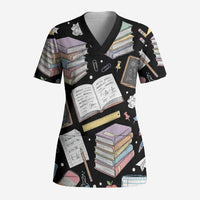 I Survived 100 Days of 67 Scrub Top 100th Day of School Teachers Kids