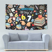 I Survived 100 Days of 67 Tapestry 100th Day of School Teachers Kids