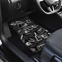 Whisky Neat Car Mats Vintage Bold Statement Design