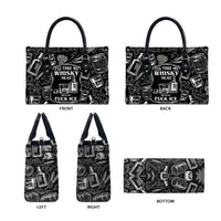 Whisky Neat Leather Bag Vintage Bold Statement Design