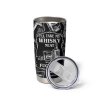 Whisky Neat Tumbler Cup Vintage Bold Statement Design