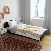 Hellas Athletic Bedding Set with Ancient Greek Shield Graphic and Numbered Back