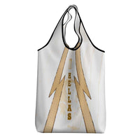 Hellas Athletic Grocery Bag with Ancient Greek Shield Graphic and Numbered Back