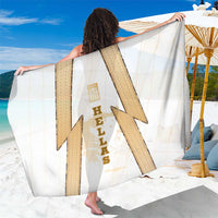 Hellas Athletic Sarong with Ancient Greek Shield Graphic and Numbered Back