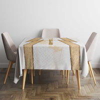 Hellas Athletic Tablecloth with Ancient Greek Shield Graphic and Numbered Back