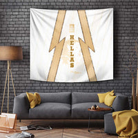 Hellas Athletic Tapestry with Ancient Greek Shield Graphic and Numbered Back