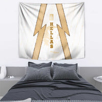 Hellas Athletic Tapestry with Ancient Greek Shield Graphic and Numbered Back