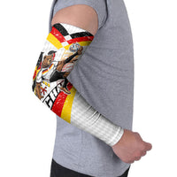Personalized Germany Football Bear Mascot Arm Sleeves Germany Flag Eagle Shield Distressed Comic Art