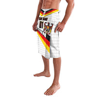 Personalized Germany Football Bear Mascot Lavalava Germany Flag Eagle Shield Distressed Comic Art