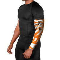 Personalized Netherlands Football Lion Mascot Arm Sleeves Dutch Orange Flag Windmill Symbol Comic