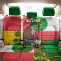 Jungle Spirit Monkey Back Car Seat Cover with Sao Tome and Principe Tropical Flag Color Blocks