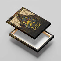 Anubis Egypt Canvas Wall Art with Ancient Hieroglyph Pharaoh Spirit