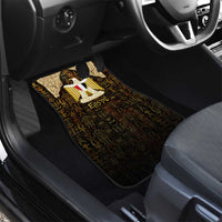 Anubis Egypt Car Mats with Ancient Hieroglyph Pharaoh Spirit