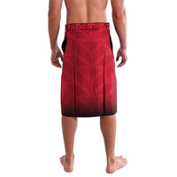 Egypt Flag Emblem Lavalava with Red Black Bold Spirit