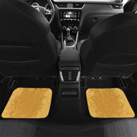 Egyptian Pyramids and Anubis Car Mats with Camel Caravan Desert