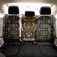 Pharaoh King Tut Egypt Back Car Seat Cover with Hieroglyphic Gold Pattern