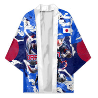 Personalized Japan Football Kimono Kitsune Samurai Mascot - Traditional Wave Heritage