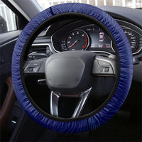Japan Football Steering Wheel Cover Kitsune Samurai Mascot - Traditional Wave Heritage