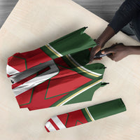 Personalized Morocco Football Atlas Lion Umbrella Moroccan Star National Flag