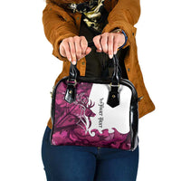 Pink Camo Customize Name Deer Hunting Shoulder Handbag Tribal Buck Silhouette - Wonder Print Shop