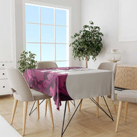 Pink Camo Customize Name Deer Hunting Tablecloth Tribal Buck Silhouette - Wonder Print Shop