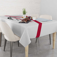Flag Florida Fishing Tablecloth Fish Hook Rip Detail and Custom Name Red Accent Design - Wonder Print Shop