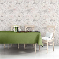 Largemouth Bass Fishing Tablecloth Fish On Text and Boat Scene in Green and Black Custom Design - Wonder Print Shop