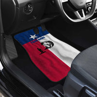 Texas Flag Fishing Car Mats Hook and Fish Illustration and Custom Name Detail - Wonder Print Shop