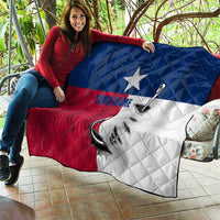 Texas Flag Fishing Quilt Hook and Fish Illustration and Custom Name Detail - Wonder Print Shop