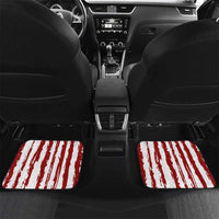 American Flag Fishing Car Mats Lure and Hook Elements and Custom Name Print - Wonder Print Shop