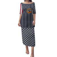 Custom Bowling Ball and Pins Puletasi American Flag Stars and Stripes in Grunge Patriotic - Wonder Print Shop