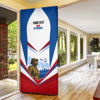 Personalized Harlem Hellfighters Door Cover Vintage WWI Military History Patriotic Art