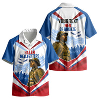Personalized Harlem Hellfighters Kid Hawaiian Shirt Vintage WWI Military History Patriotic Art