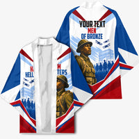 Personalized Harlem Hellfighters Kimono Vintage WWI Military History Patriotic Art