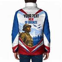 Personalized Harlem Hellfighters Padded Jacket Vintage WWI Military History Patriotic Art