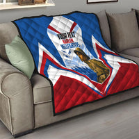 Personalized Harlem Hellfighters Quilt Vintage WWI Military History Patriotic Art