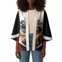 Personalized Harlem Hellfighters Kimono WWI African American Soldiers Patriotic Vintage Art