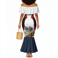 Personalized Harlem Hellfighters Mermaid Dress WWI African American Soldiers Patriotic Vintage Art