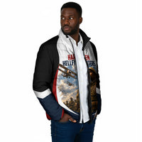 Personalized Harlem Hellfighters Padded Jacket WWI African American Soldiers Patriotic Vintage Art