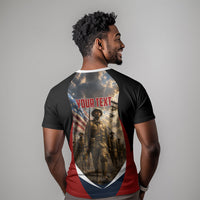 Personalized Harlem Hellfighters T shirt WWI African American Soldiers Patriotic Vintage Art