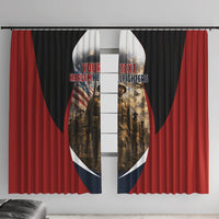 Personalized Harlem Hellfighters Window Curtain WWI African American Soldiers Patriotic Vintage Art