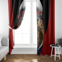 Personalized Harlem Hellfighters Window Curtain WWI African American Soldiers Patriotic Vintage Art