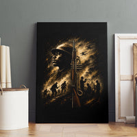 Harlem Hellfighters WWI Soldier Canvas Wall Art Vintage Military Jazz Band Artwork