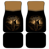 Harlem Hellfighters WWI Soldier Car Mats Vintage Military Jazz Band Artwork